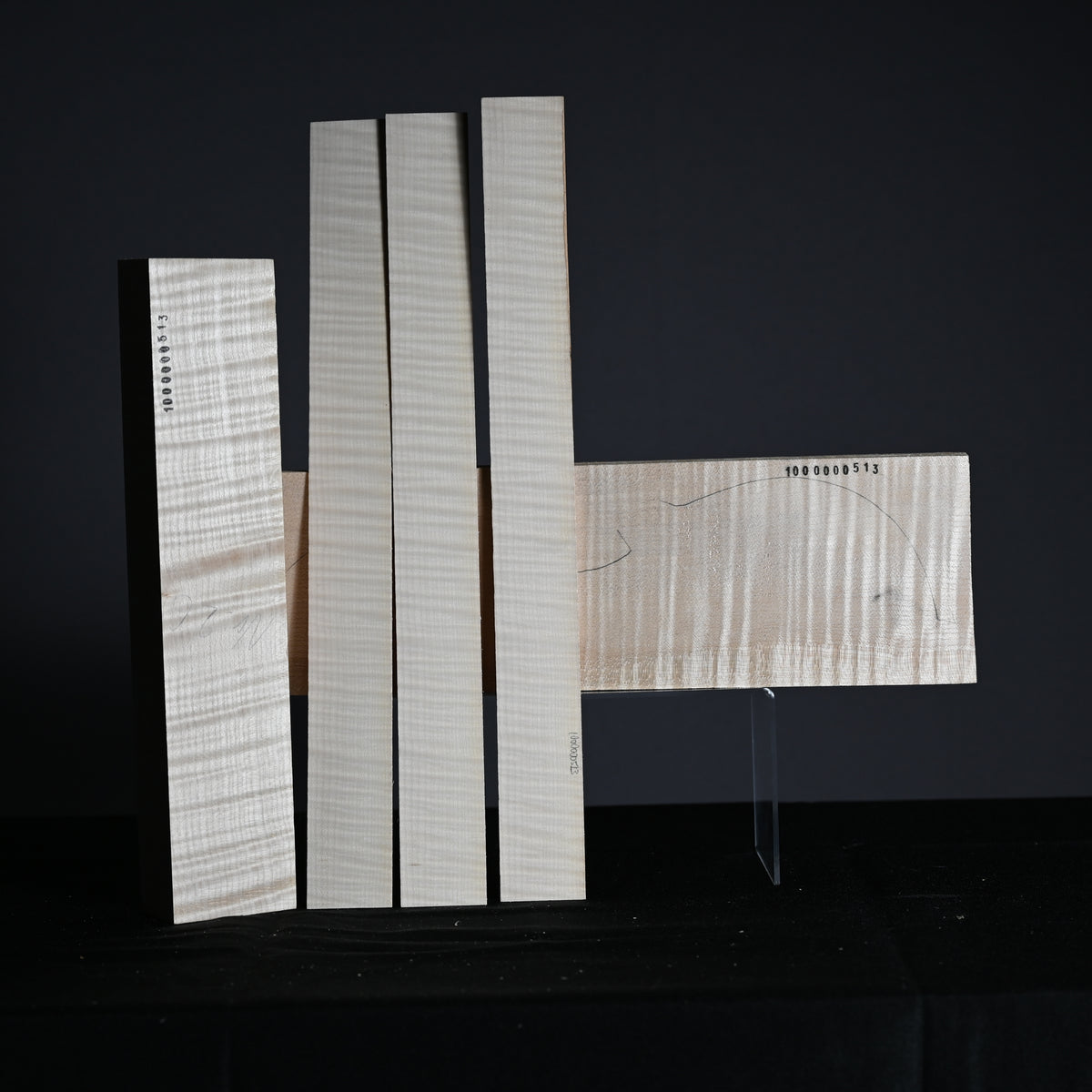 Violin back set (back, ribs, neck) #1000000513 – Rauch Tonewood LLC
