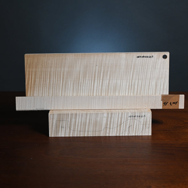 Violin back set (back, ribs, neck) #1000000555