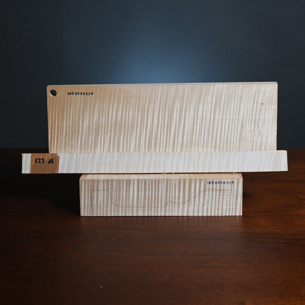 Violin back set (back, ribs, neck) #1000000556