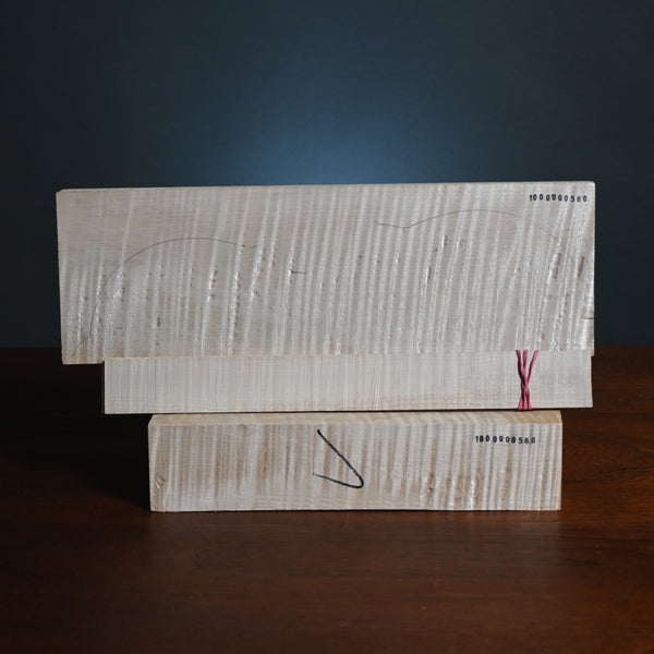 Violin back set (back, ribs, neck) #1000000560