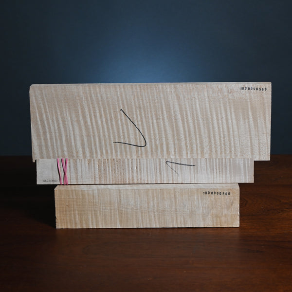 Violin back set (back, ribs, neck) #1000000560