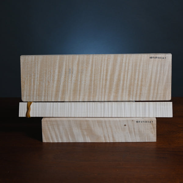 Violin back set (back, ribs, neck) #1000000561
