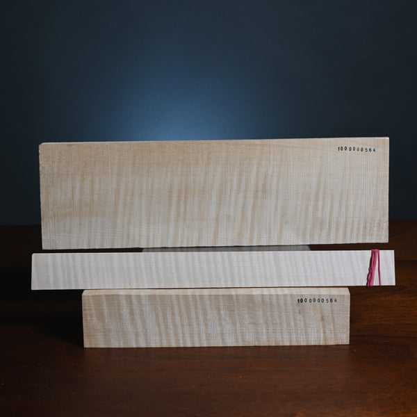 Violin back set (back, ribs, neck) #1000000564