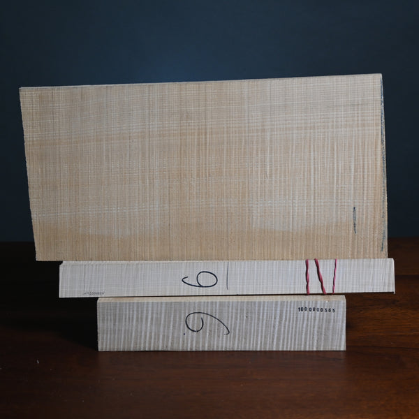 Violin back set (back, ribs, neck) #1000000565