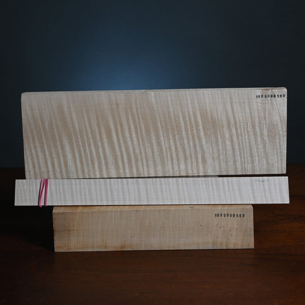 Violin back set (back, ribs, neck) #1000000569