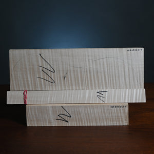 Violin back set (back, ribs, neck) #1000000570
