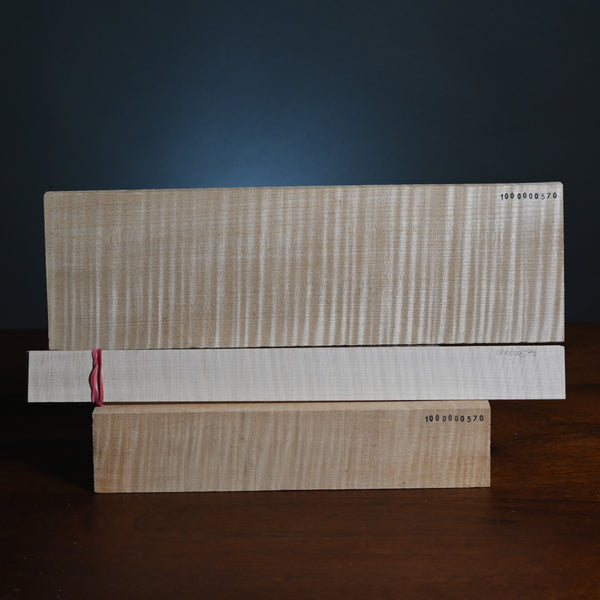 Violin back set (back, ribs, neck) #1000000570