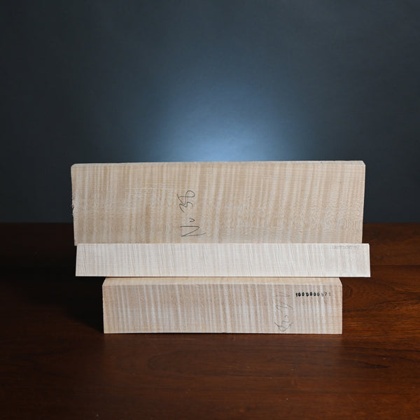 Violin back set (back, ribs, neck) #1000000571