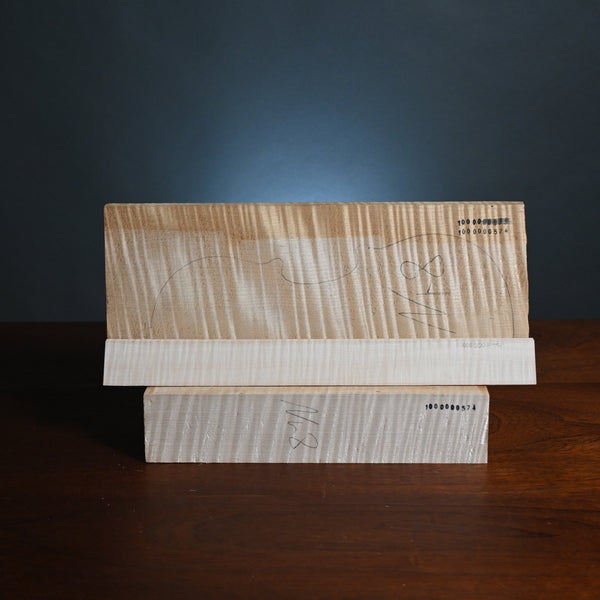 Violin back set (back, ribs, neck) #1000000574