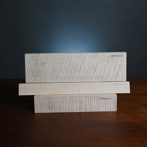 Violin back set (back, ribs, neck) #1000000577