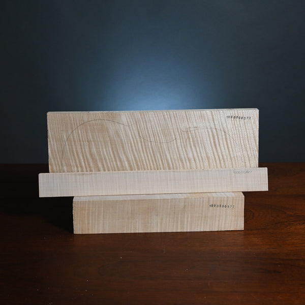 Violin back set (back, ribs, neck) #1000000577