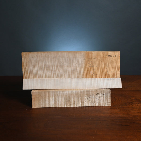 Violin back set (back, ribs, neck) #1000000579