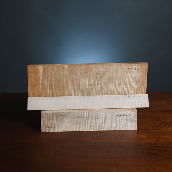 Violin back set (back, ribs, neck) #1000000579