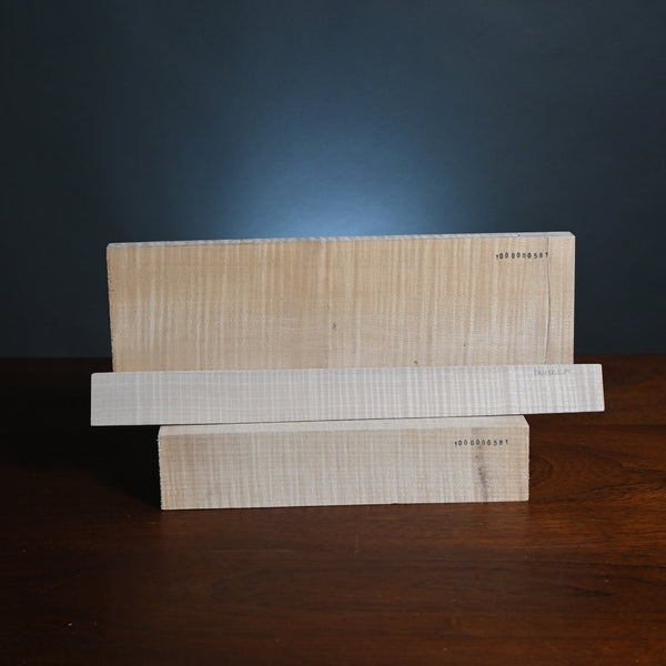 Violin back set (back, ribs, neck) #1000000581