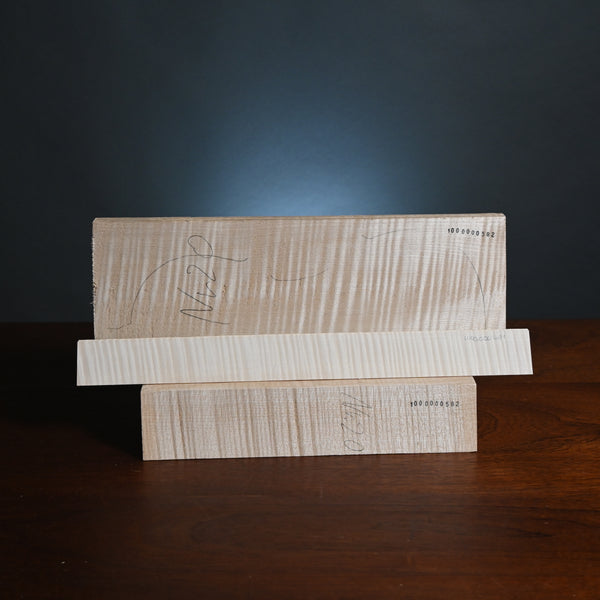 Violin back set (back, ribs, neck) #1000000582