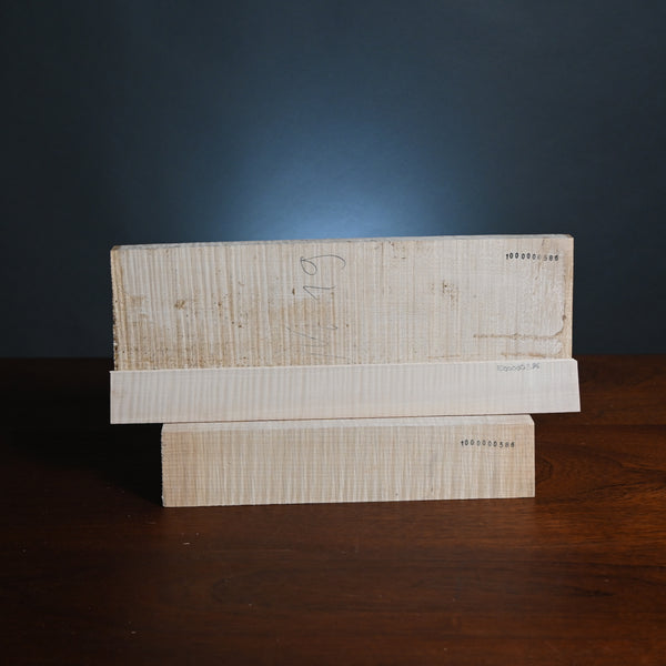 Violin back set (back, ribs, neck) #1000000586