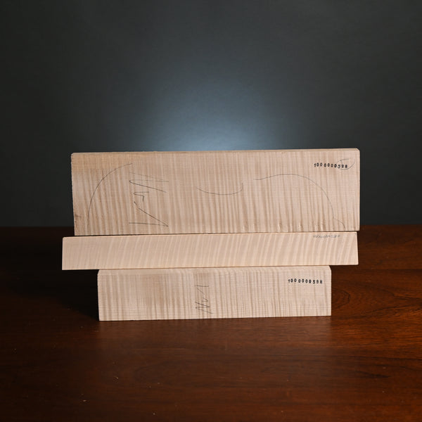 Violin back set (back, ribs, neck) #1000000588