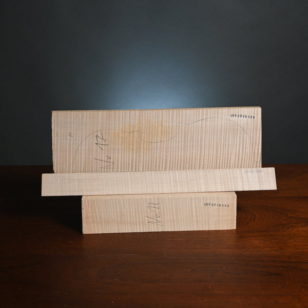 Violin back set (back, ribs, neck) #1000000589