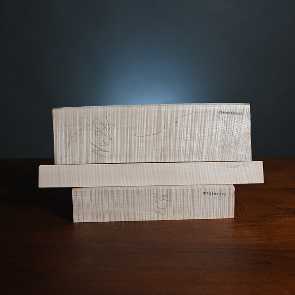 Violin back set (back, ribs, neck) #1000000590