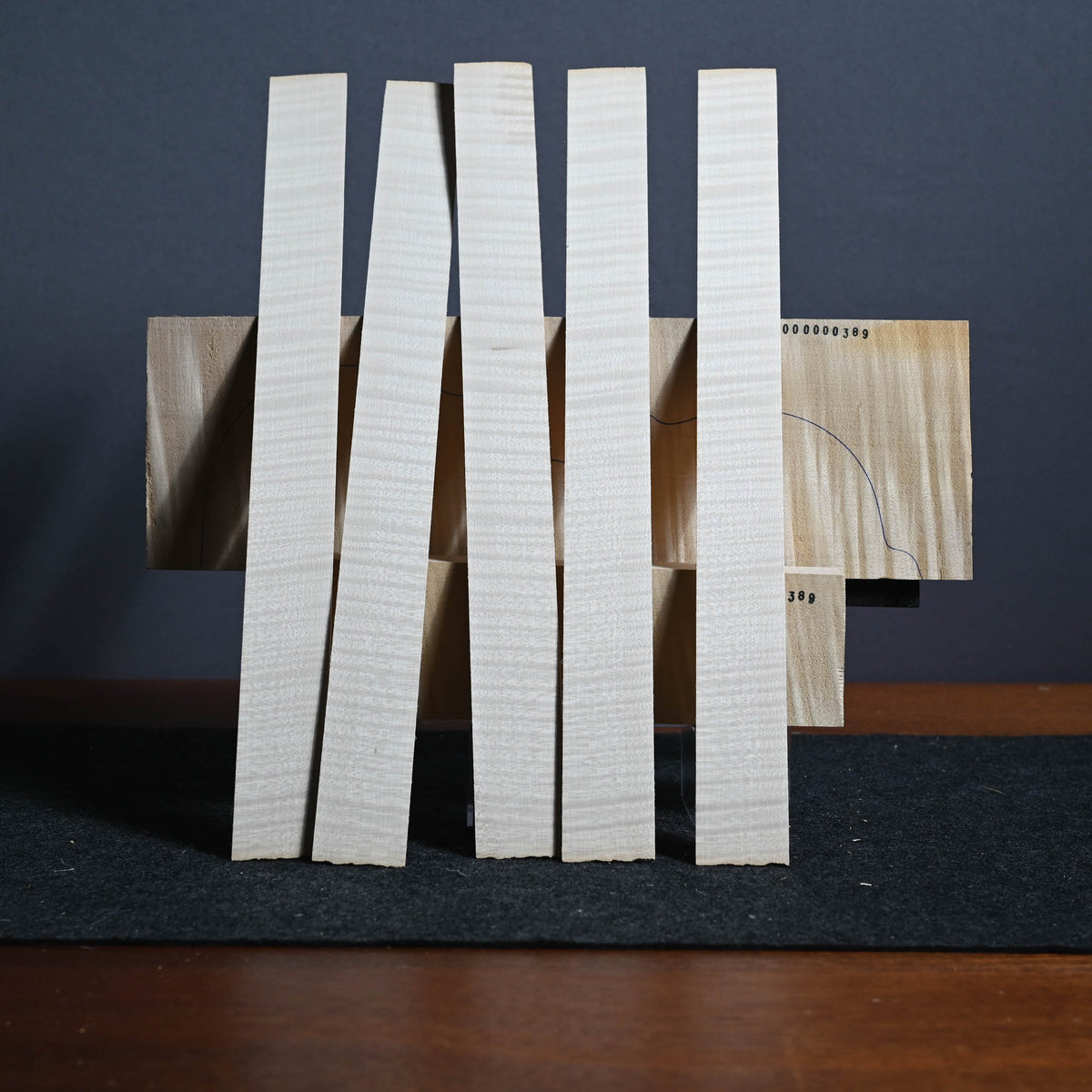 Violin back set (back, ribs, neck), #1000000389 – Rauch Tonewood LLC