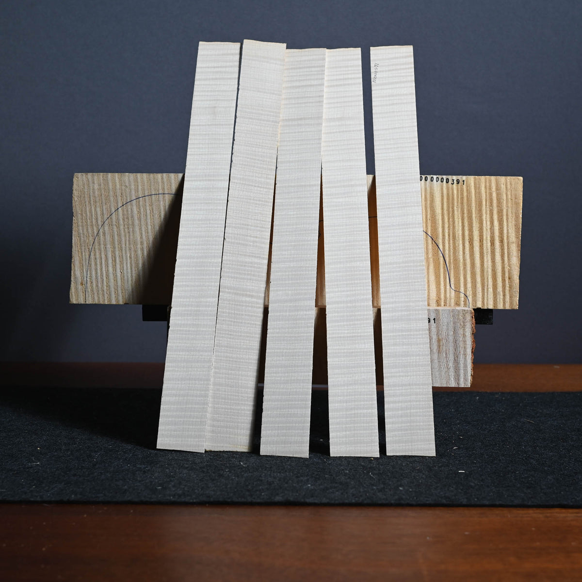 Violin back set (back, ribs, neck), #1000000391 – Rauch Tonewood LLC