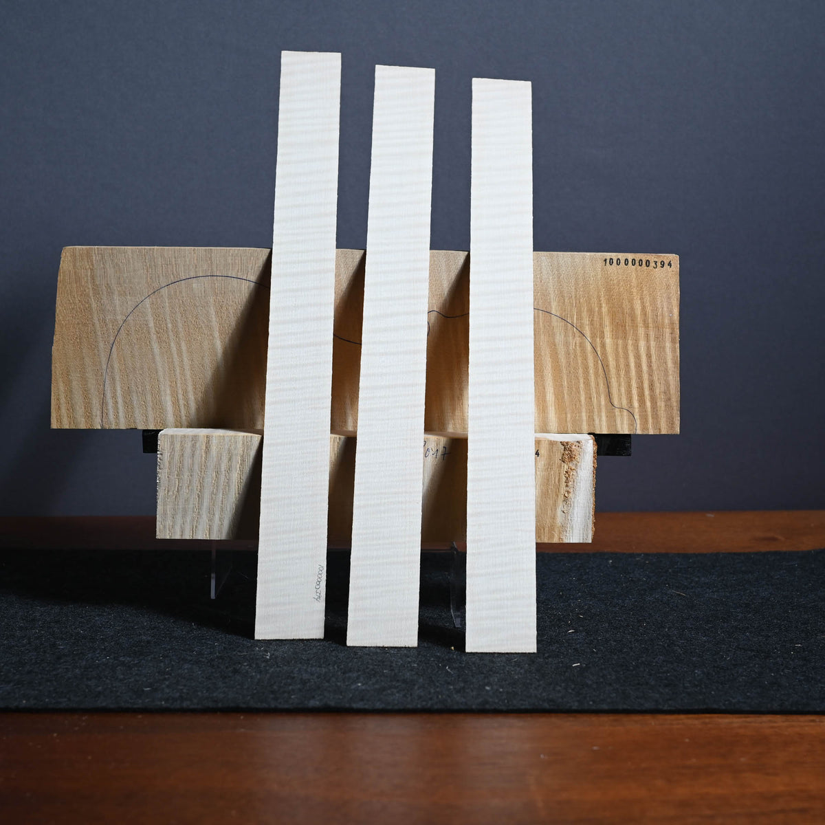 Violin back set (back, ribs, neck), #1000000394 – Rauch Tonewood LLC